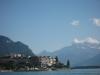 日内瓦湖边的瑞士小镇