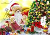 泰迪熊绘画 Merry Christmas