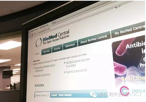 BioMed Central ٻ 43 ƪġ41ƪй